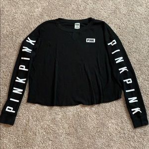 VS PINK crop long sleeve